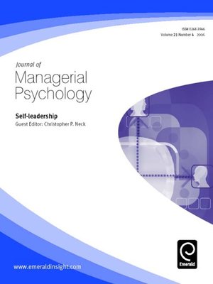 cover image of Journal of Managerial Psychology, Volume 21, Issue 4